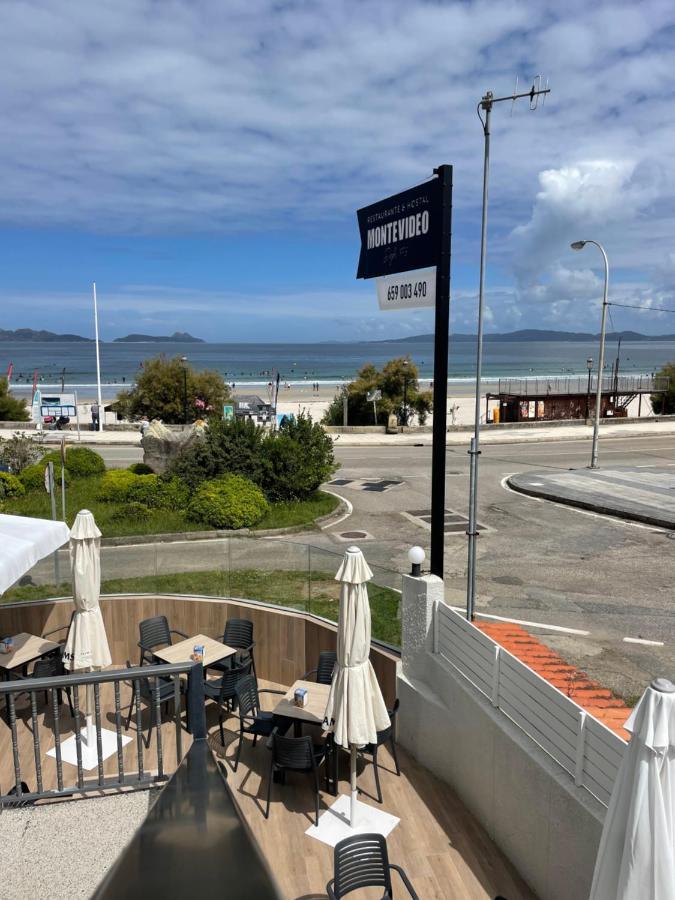 Hostal Montevideo Beachfront Nigrán Dış mekan fotoğraf