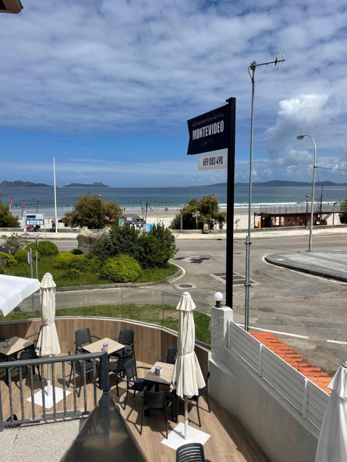 Hostal Montevideo Beachfront Nigrán Dış mekan fotoğraf